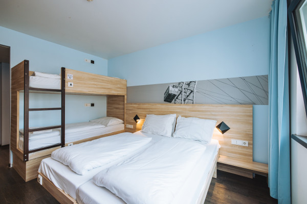 Lit en dortoir mixte