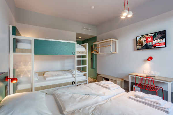 Lit en dortoir mixte
