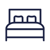 151 - Double bed (140cm)