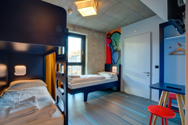 Bed in female dorm